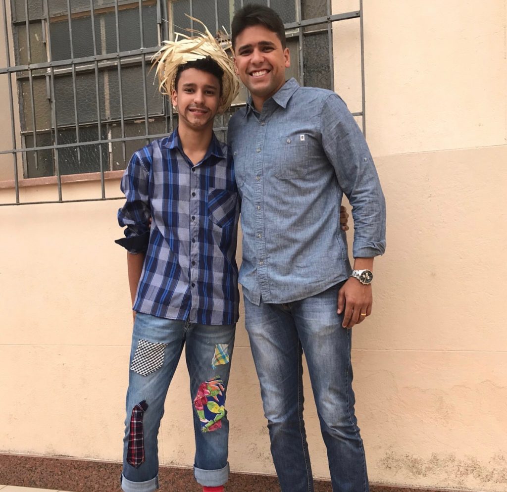 Caio e tiago, seu pai!